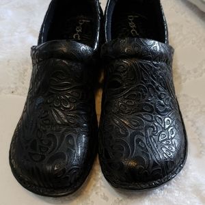 Women's Black BOC Peggy Tooled Clogs / Mules 9.5 W